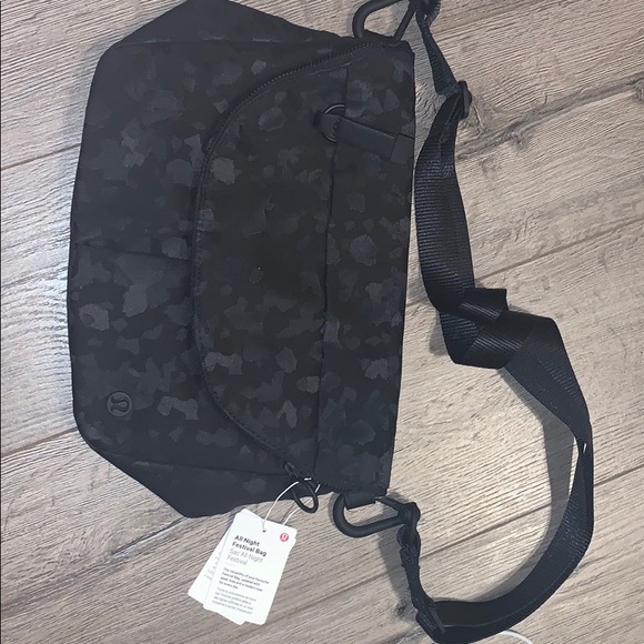 lululemon athletica Handbags - lululemon black camo all night festival bag